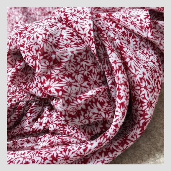 Princess Polly Carrillo Dress Shirred Waist Sheer Long Sleeves Ruffle Skirt Sz 4 - Picture 10 of 16